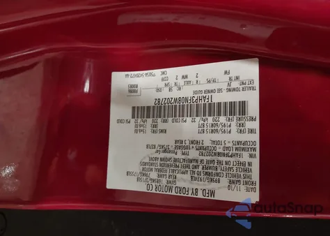 2011 Ford Focus Se from USA, damaged, VIN 1FAHP3FN0BW202782